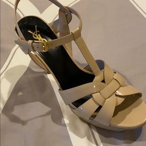 YSL Tribute t-strap perform sandal